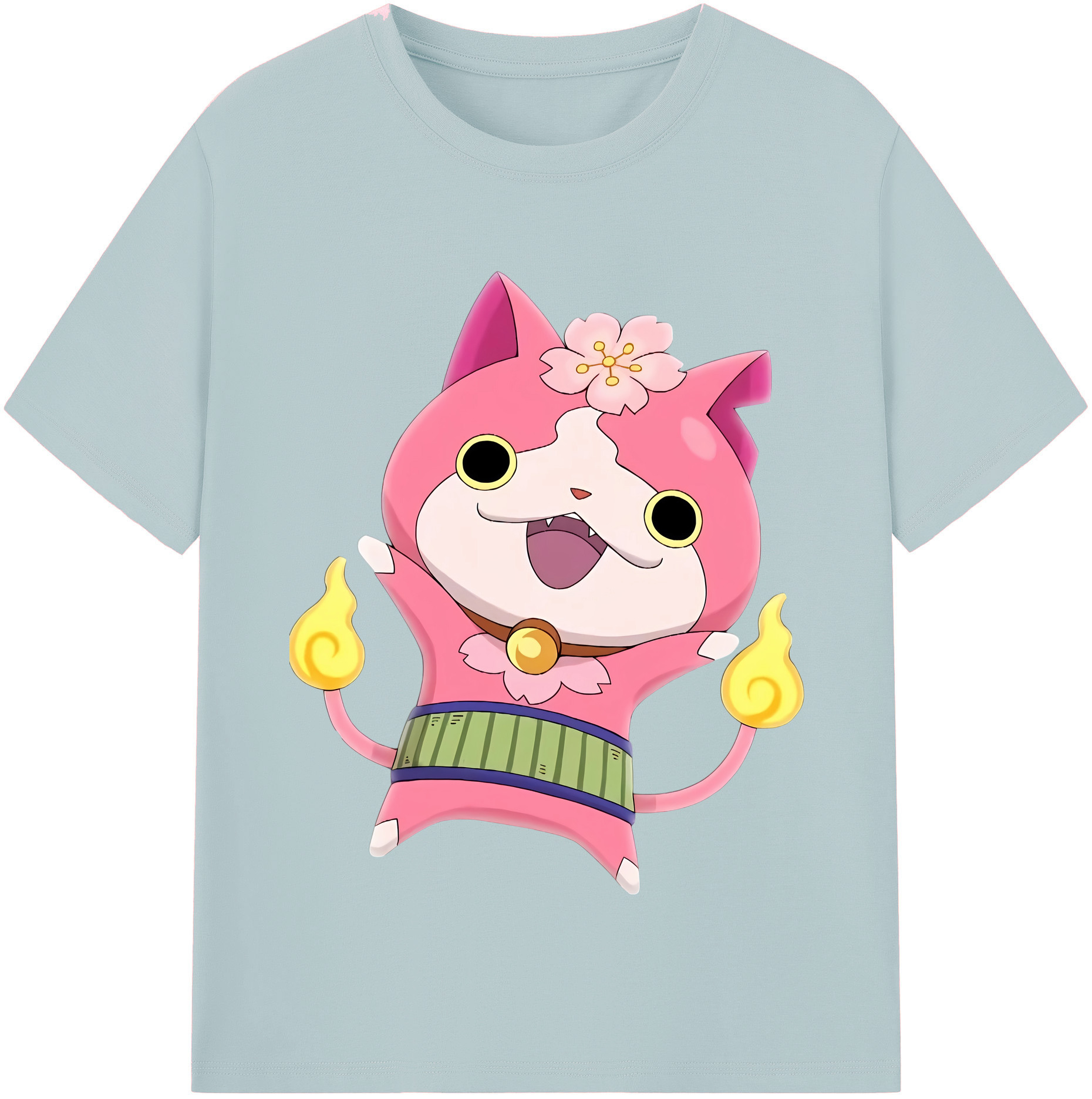 （画像用） 妖怪ウォッチ Yo-kai Watch 綿100％半袖Tシャツ（フロントプリント）